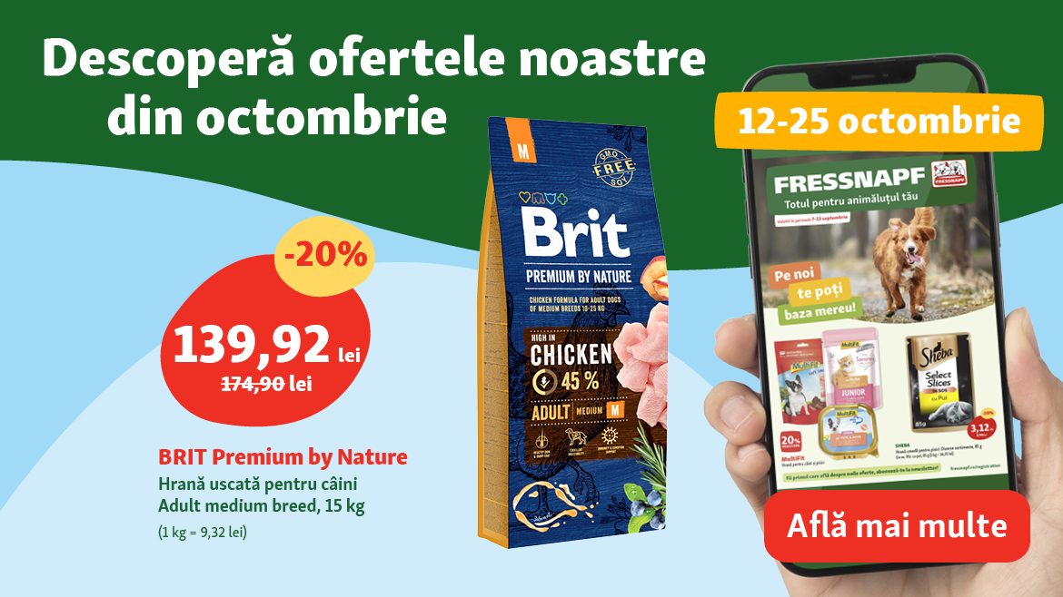 Toamnă bogată în reduceri la Fressnapf!