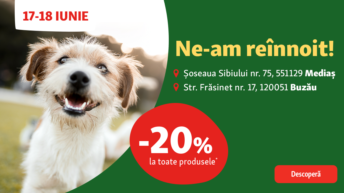 Bine ai revenit: Fressnapf Mediaș și Buzău își deschid din nou porțile!