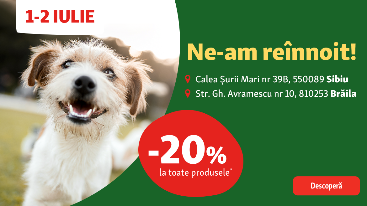 Bine ai revenit: Fressnapf Sibiu și Brăila își deschid din nou porțile!